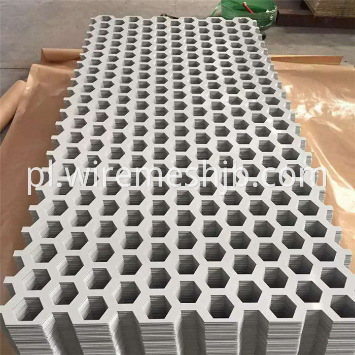 Hexagonal Perforated Metal Sheet